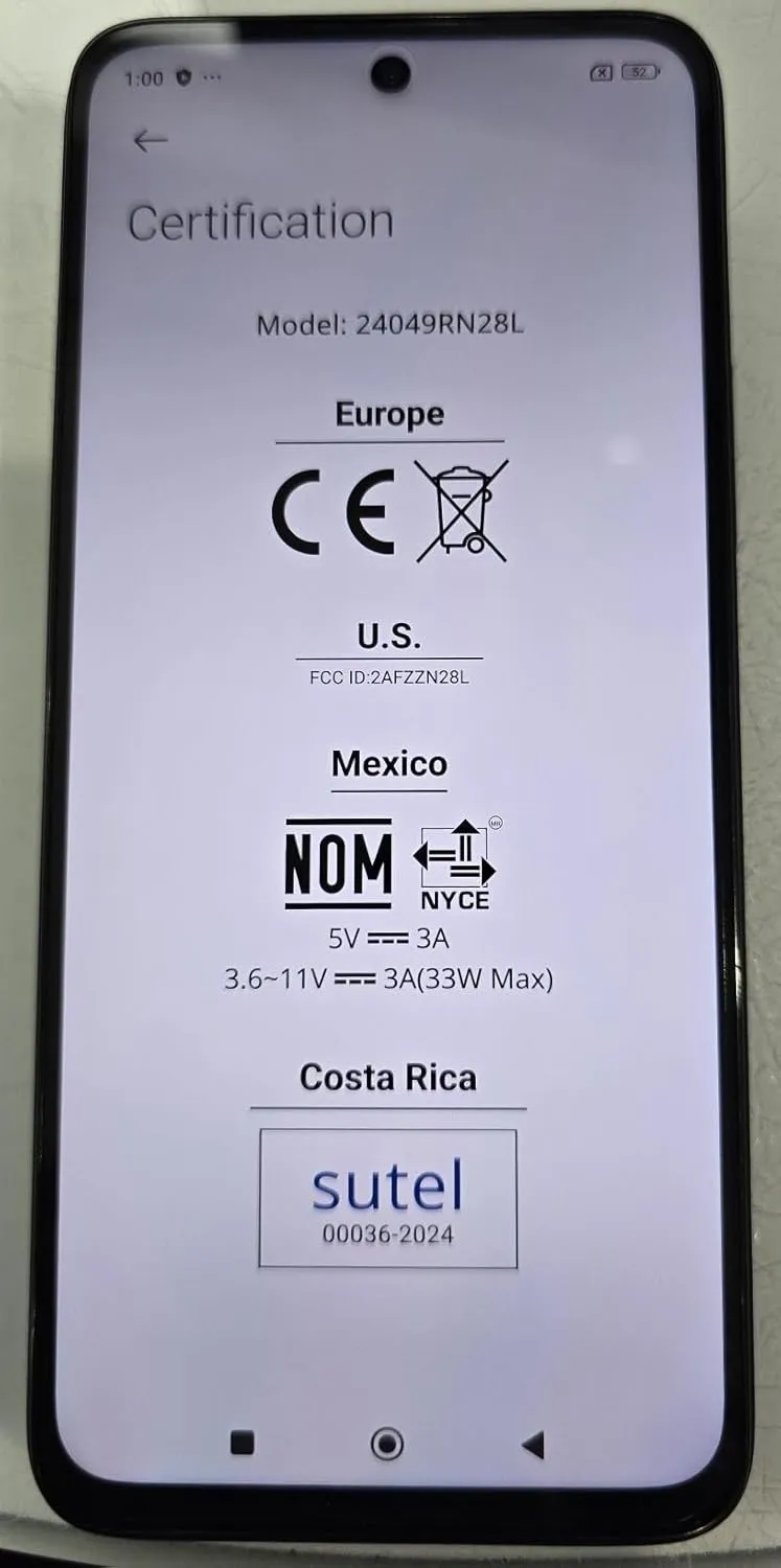 Redmi Xiaomi 13 4G LTE (128GB   6GB) Factory Unlocked Global Version GSM 6.79" 108MP Dual Camera (for Tello Mint & Global) (Ocean Blue)