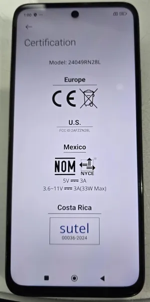 Redmi Xiaomi 13 4G LTE (128GB   6GB) Factory Unlocked Global Version GSM 6.79" 108MP Dual Camera (for Tello Mint & Global) (Ocean Blue)