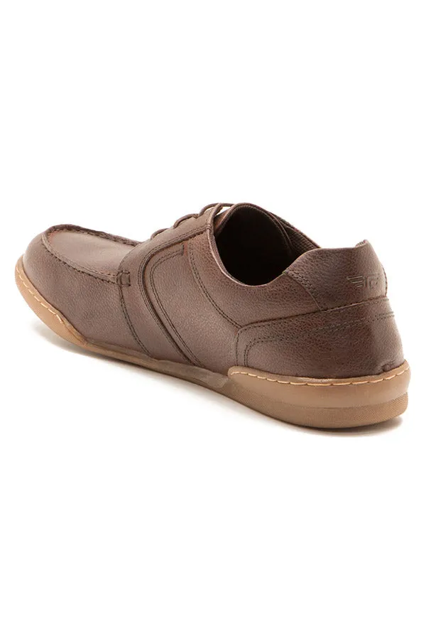 RedTape Men Black Derby Shoes