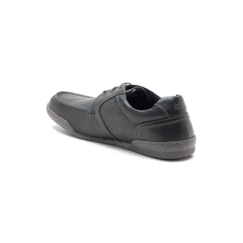 RedTape Men Black Derby Shoes