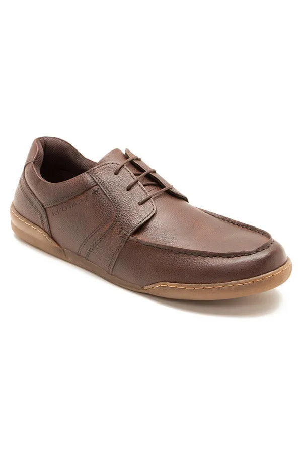 RedTape Men Black Derby Shoes