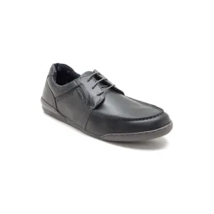 RedTape Men Black Derby Shoes
