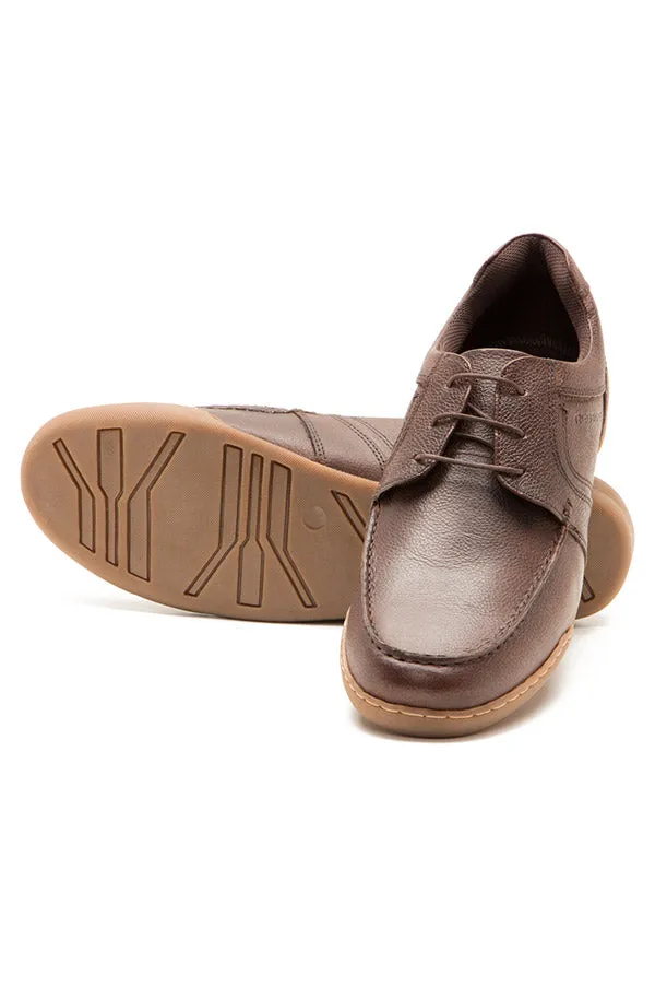 RedTape Men Black Derby Shoes
