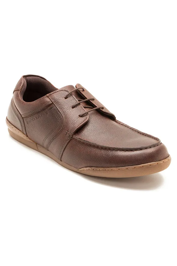 RedTape Men Black Derby Shoes