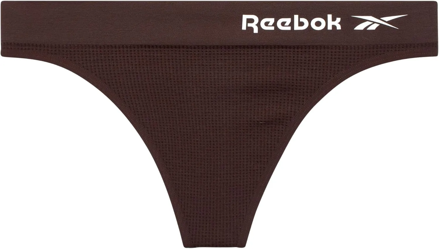 Reebok Women's Thongs - 6 Pack Performance Seamless Thongs for Women Sexy Panties - Breathable Underwear for Women (S-XL)