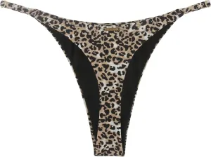 RELLECIGA Women's Adjustable High Cut Thong Bikini Bottom
