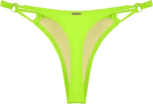 RELLECIGA Women’s Low Rise Sexy Thong Bikini Bottom Adjustable High Leg Swimsuit Bottoms