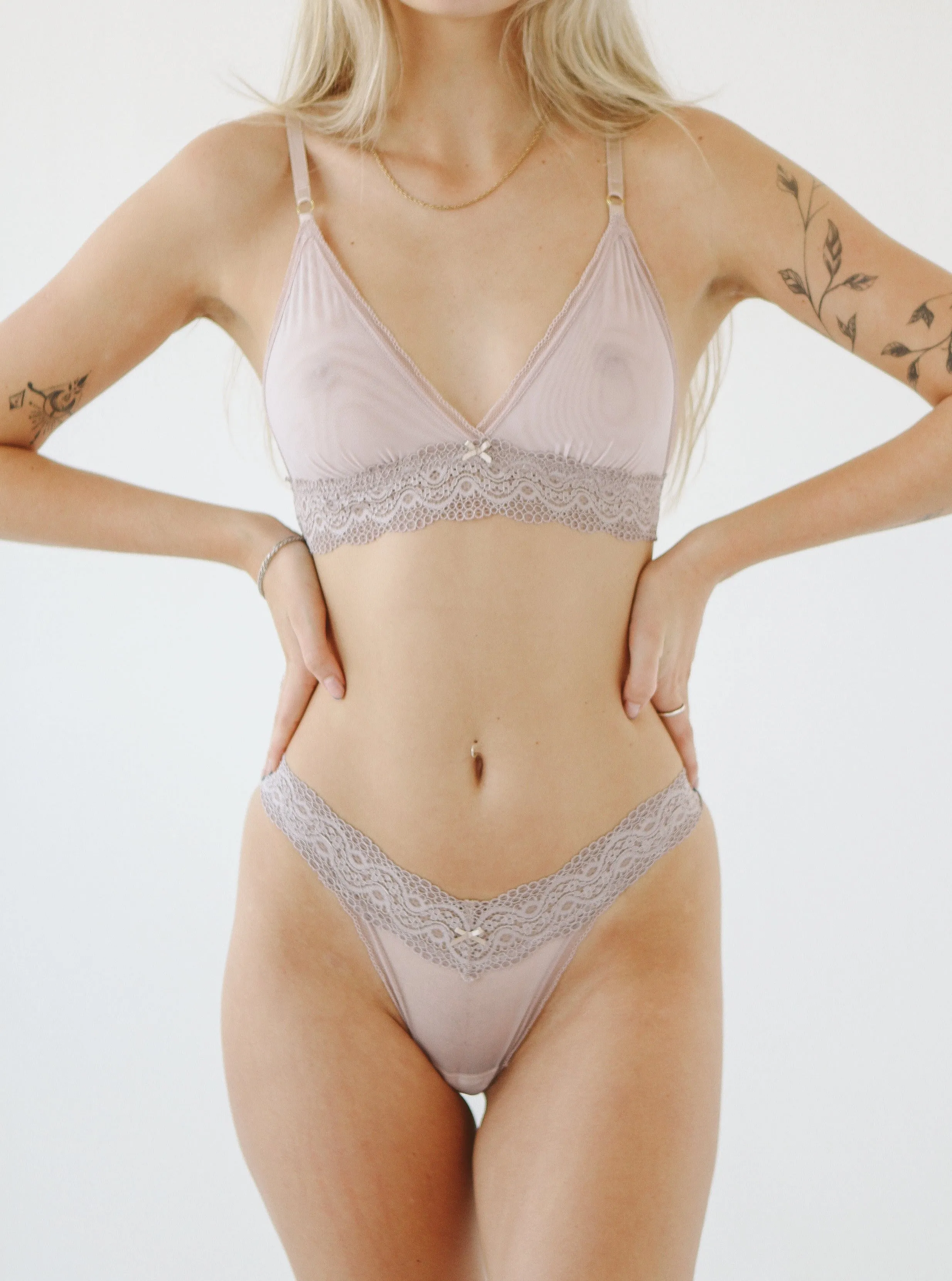 Rio and Thong Set | Mocha