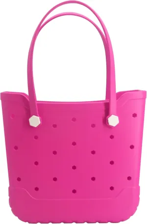 Rubber Beach Bag Waterproof Large Rubber Tote Bag for Men & Women, Travel Handbags for Beach,Pool, Boat,Sports