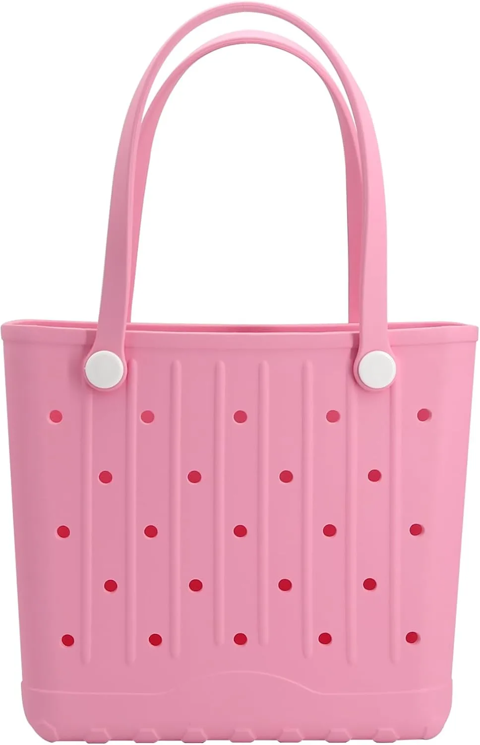 Rubber Beach Tote Bag, Large Waterproof Beach Bag for Pool Boat, Sports, Outdoor Washable Travel Tote Bag