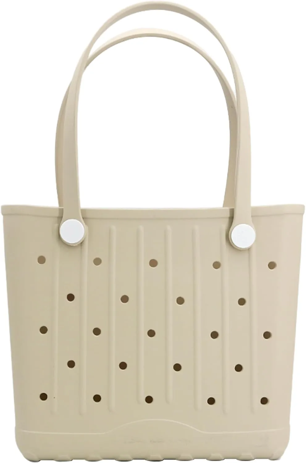 Rubber Beach Tote Bag, Large Waterproof Beach Bag for Pool Boat, Sports, Outdoor Washable Travel Tote Bag