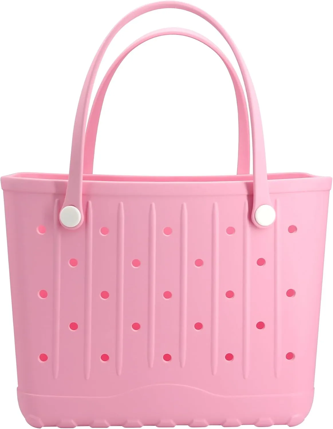 Rubber Beach Tote Bag, Large Waterproof Beach Bag for Pool Boat, Sports, Outdoor Washable Travel Tote Bag