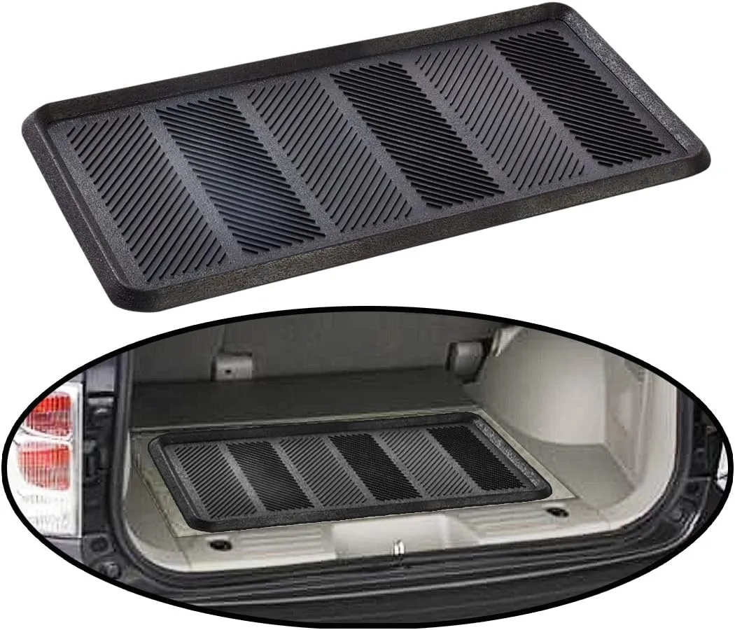 SafetyCare Rubber Shoe & Boot Tray - Multi-Purpose - 32 x 16 Inches - 6 Mats