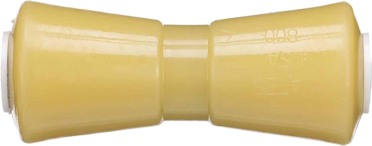Seachoice Keel Roller, 10 in. X 5/8 in., TPR, Gold,Yellow