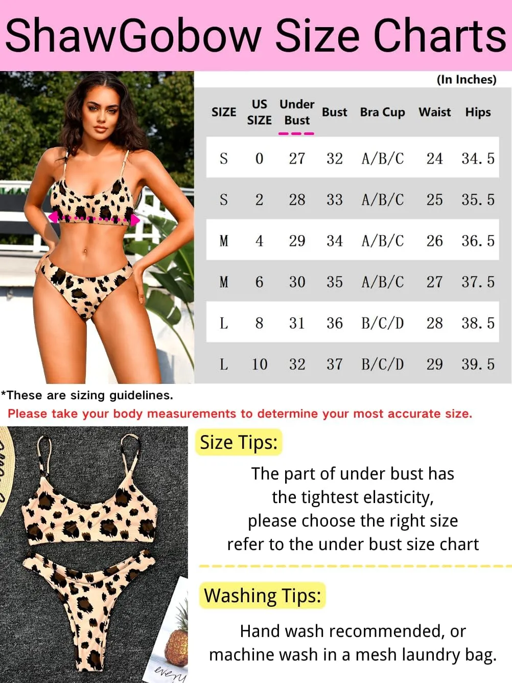 Sexy Leopard Bikini, Low Rise, Scoop Neck, 2 Piece