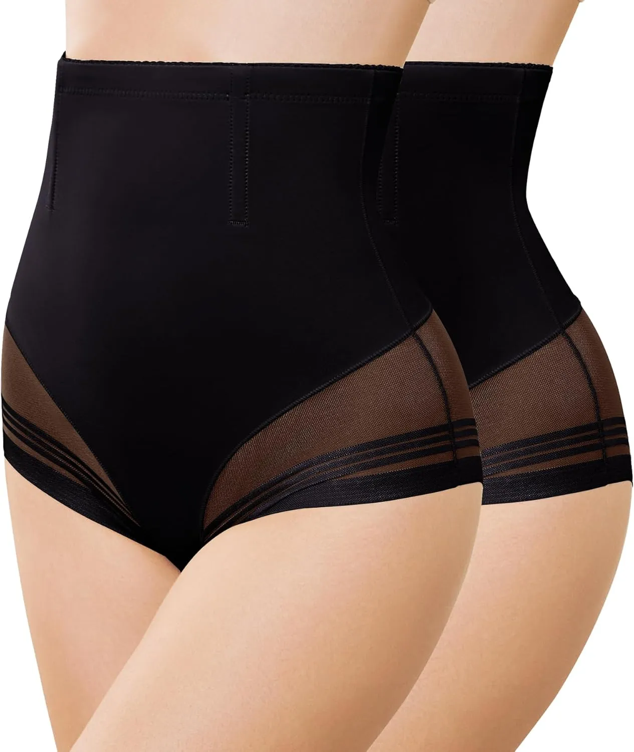 Shapewear Tummy Control Underwear - High Waisted Cincher Girdle Panty Butt Lifting Panties Seamless BodyShaper