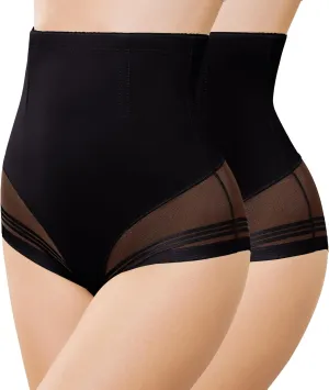 Shapewear Tummy Control Underwear - High Waisted Cincher Girdle Panty Butt Lifting Panties Seamless BodyShaper