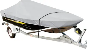 Side Console Boat Cover Heavy-Duty Marine Water Sun Proof UV Protection Mooring Cover Boat Accessories (Color : 5.0 5.3m)