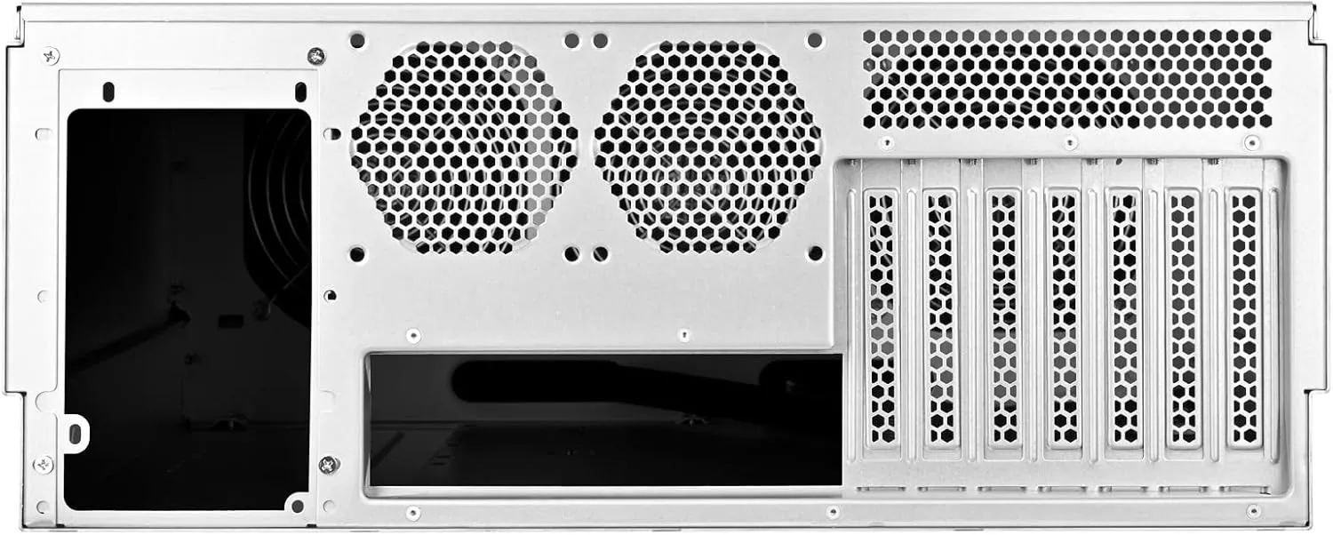 SilverStone Technology RM43-324-RS 4U 24-Bay 2.5" / 3.5" HDD/SSD rackmount Storage Server Chassis with Mini-SAS HD SFF-8643 12 Gb/s Interface, SST-RM43-324-RS