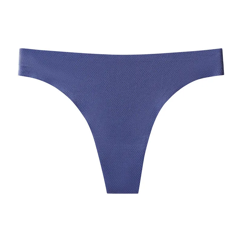Simple Single Fabric Thong Underwear