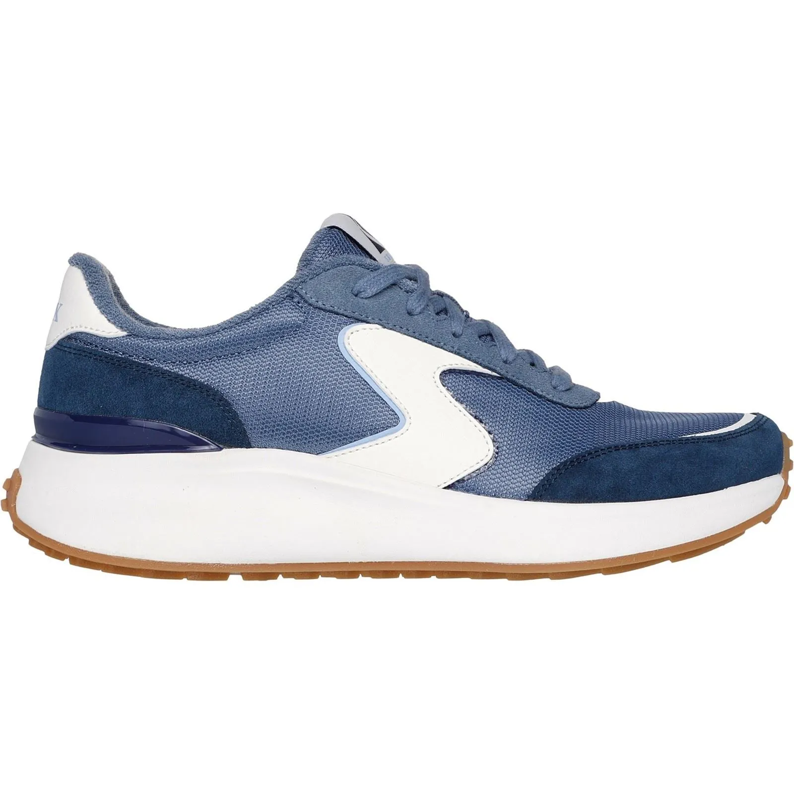 Skechers Women's BLVD Retro Runner Trainer in Navy