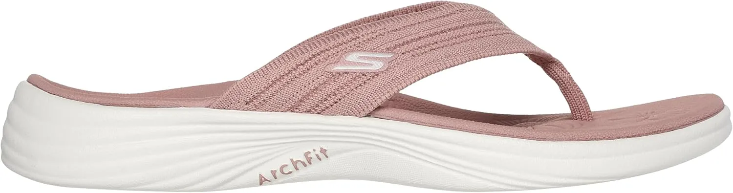 Skechers Women's On-The-go Arch Fit Radiance-Lure Flip-Flop