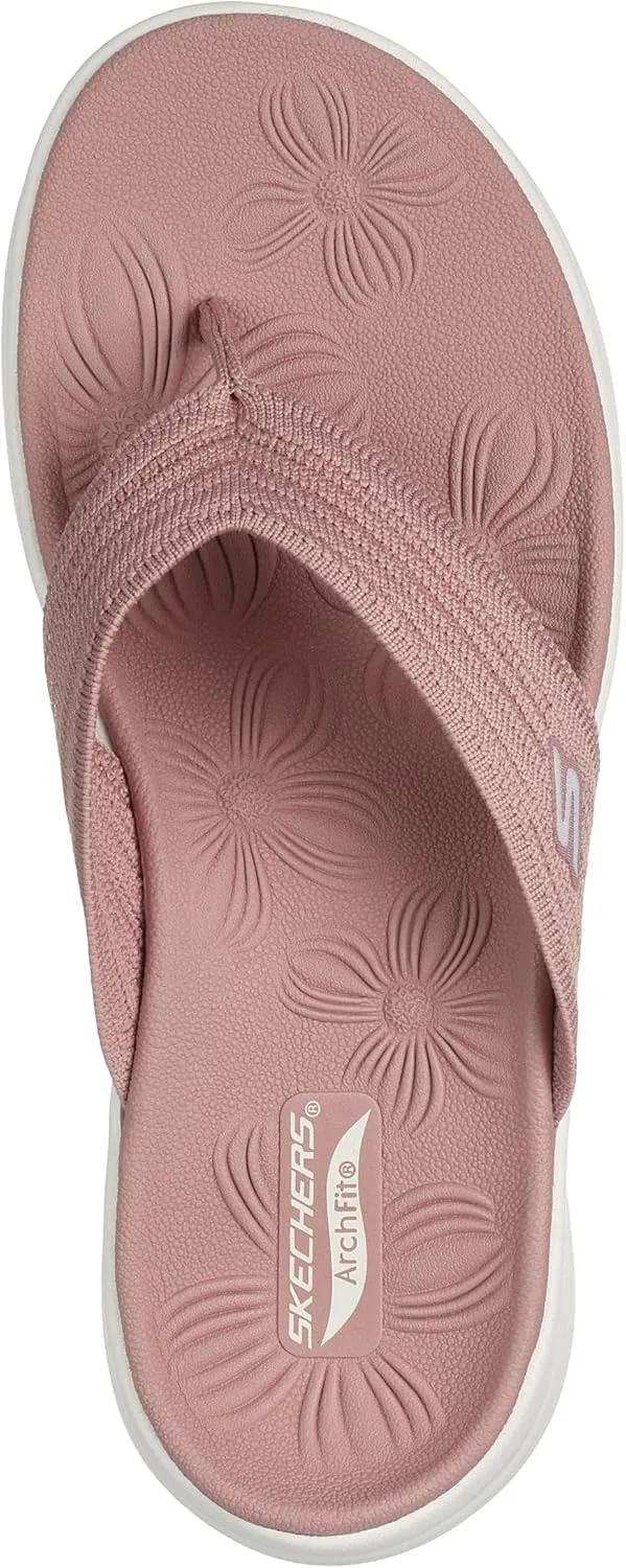 Skechers Women's On-The-go Arch Fit Radiance-Lure Flip-Flop