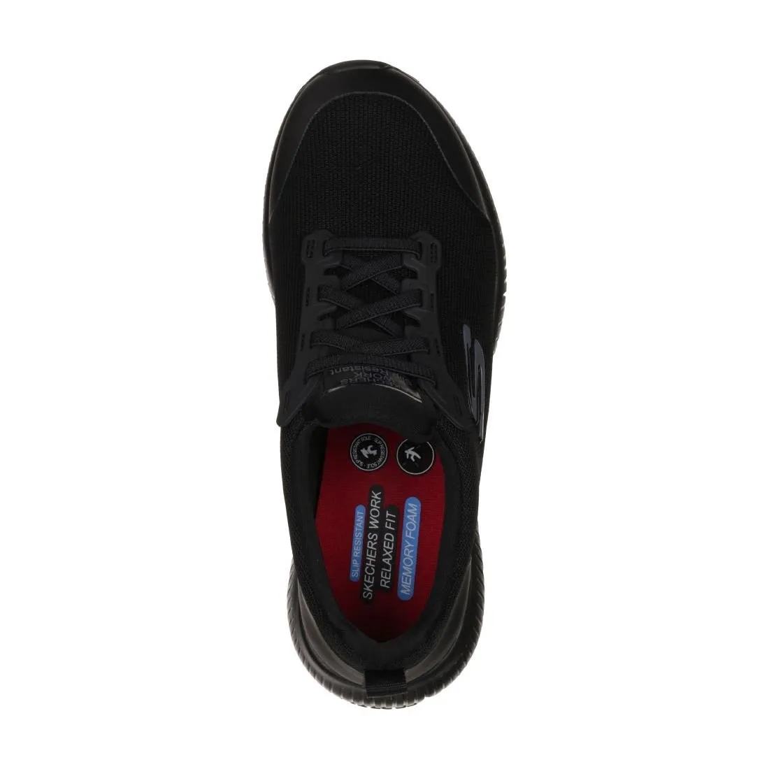 Skechers Womens Slip Resistant Squad Trainer Size 37