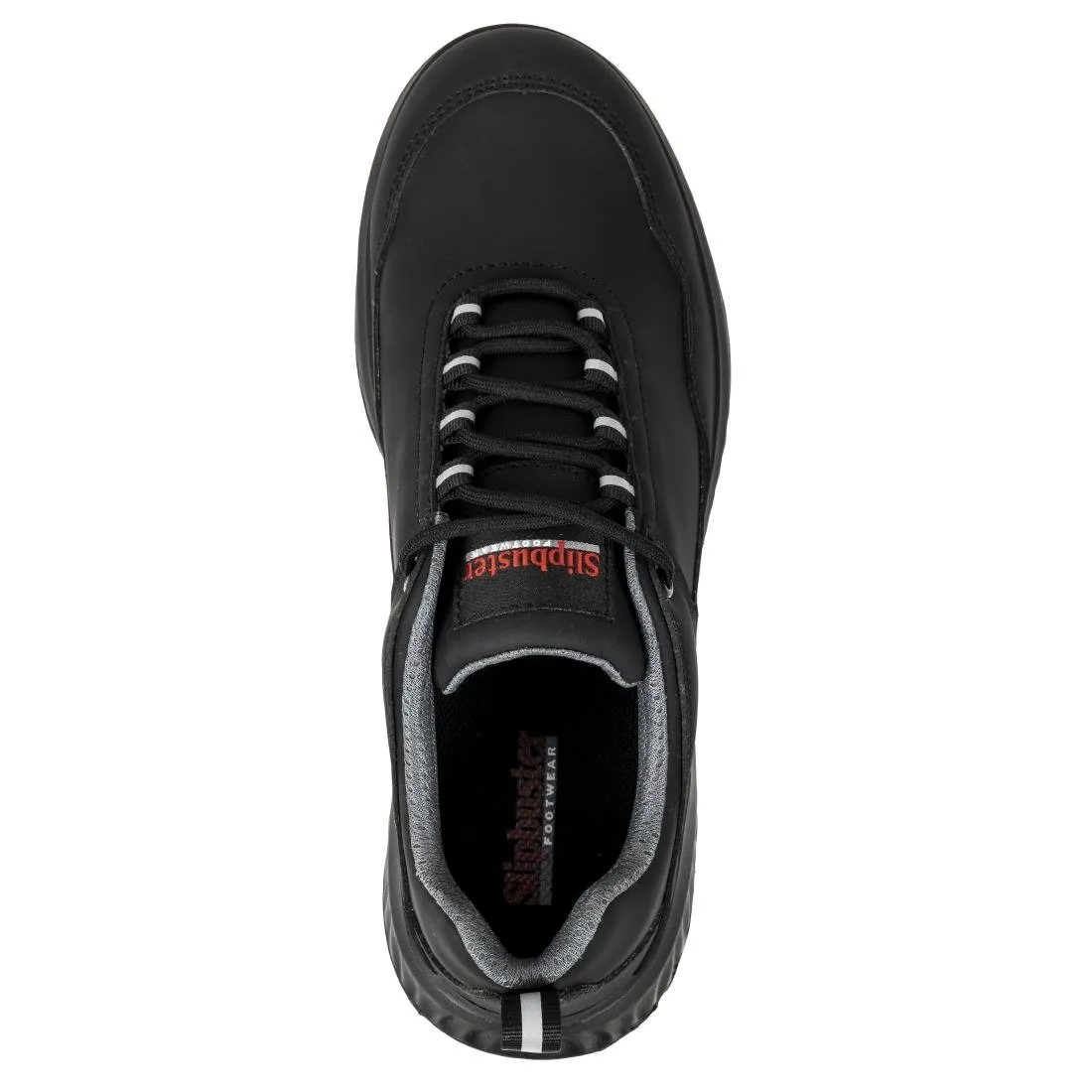 Slipbuster Microfibre Safety Trainers Matte Black 43