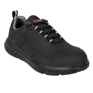 Slipbuster Microfibre Safety Trainers Matte Black 43