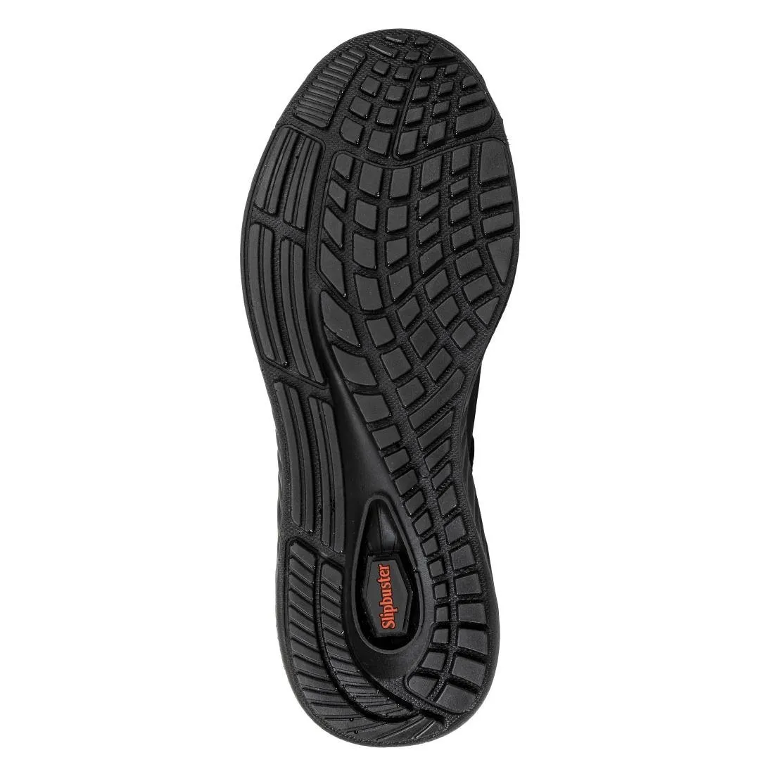Slipbuster Microfibre Safety Trainers Matte Black 43