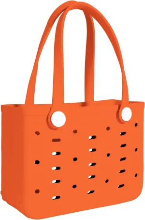 Small Rubber Beach Bag for adults & kids, Travel Tote Bag for the Beach Boat Pool