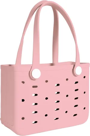 Small Rubber Beach Bag for kids, Travel Tote Bag for the Beach Boat Pool