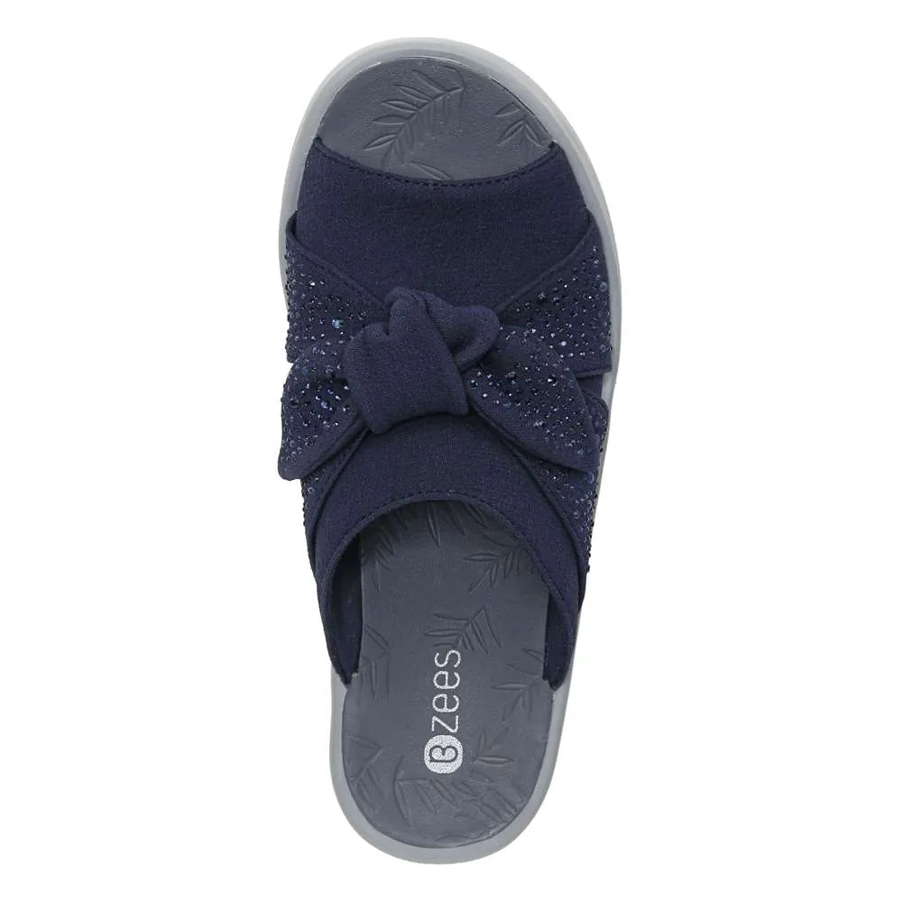Smile Bright Wedge - Navy
