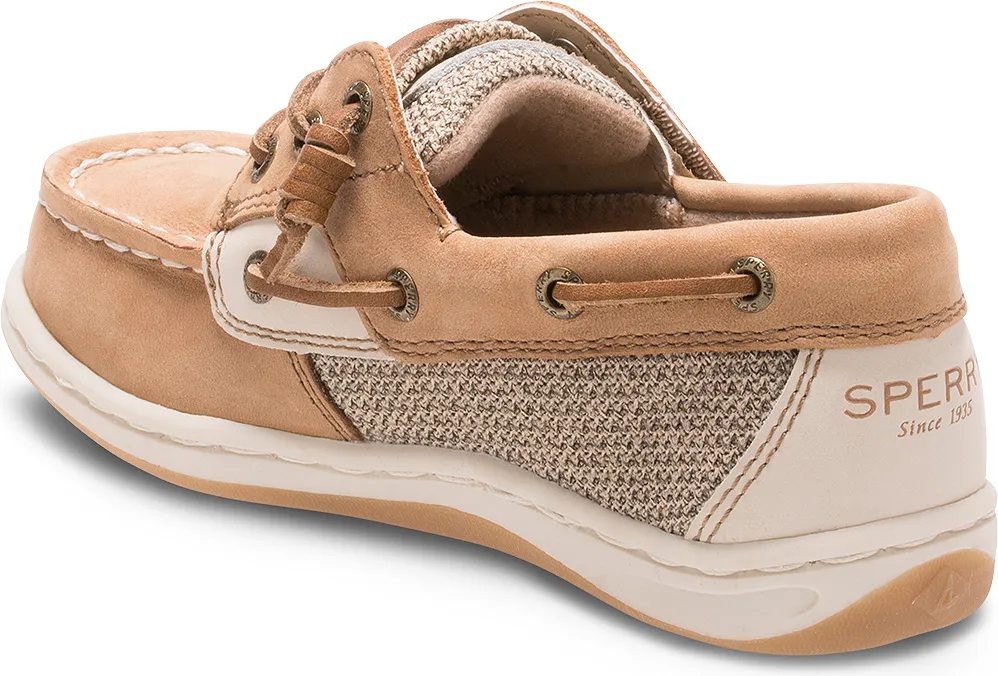 Songfish Junior Boat Shoe - Big Kid Linen/Oat