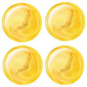 Sophora Flavescens Ginseng Soap Bar Set,4 Pieces Acne Clearner Pimple Pore Removal Soap for Men Women Face Body Hand Hair,Herbal Fragrance