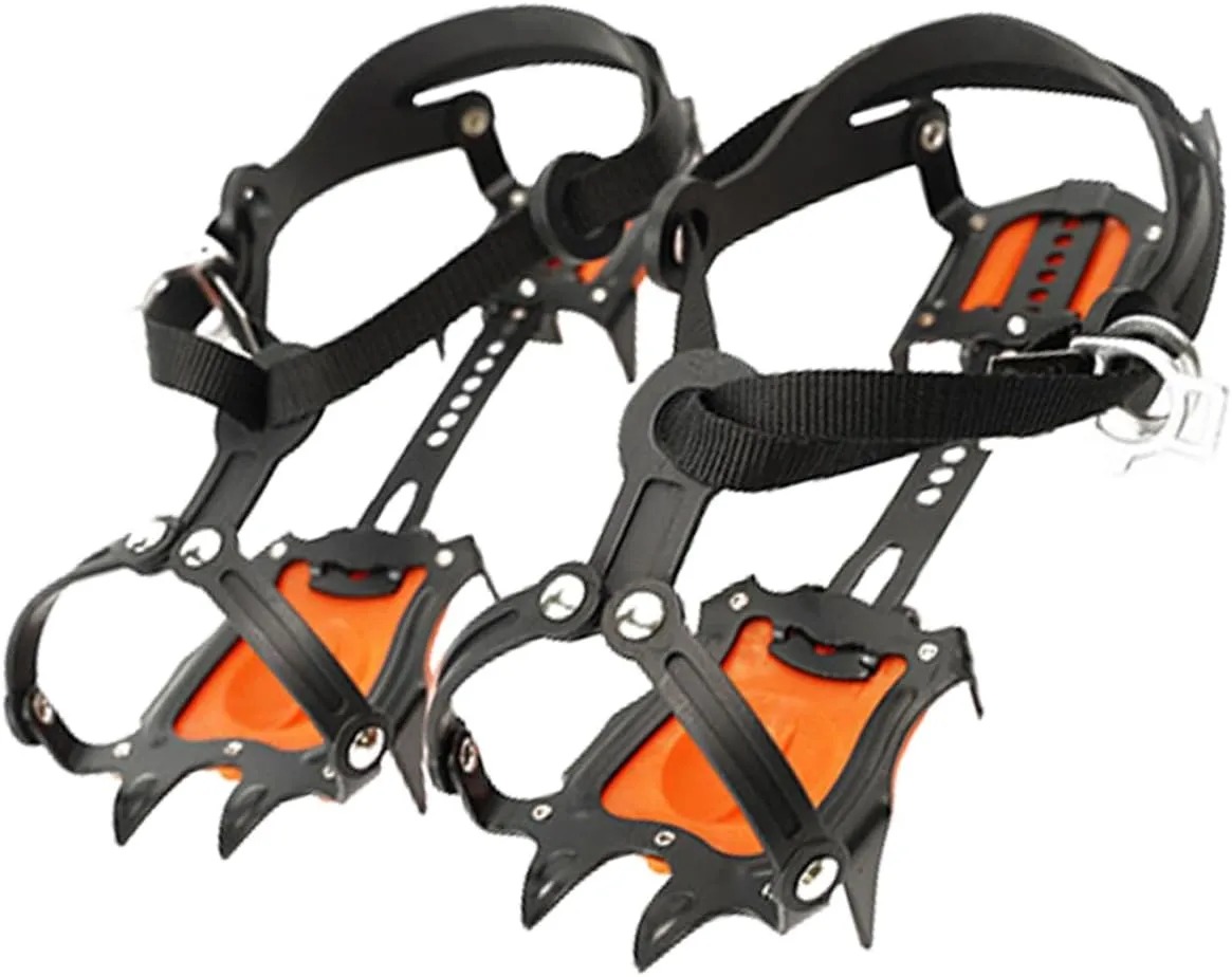 Sosoport Climbing Ice Gripper Non-Slip Shoes Cover Snow Shoes Cover Made of Safe Materials Easy to Store and Clean