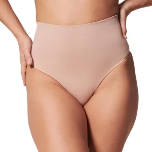 SPANXshape ExtraOrdinary Thong - Sculpting with Compression - Women's Shapewear Underwear - Recycled Nylon Fabric Blend