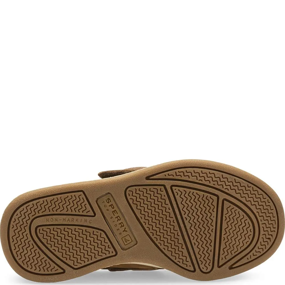 Sperry boys Sperry Cup Ii Boat Shoe, Brown, 4 Big Kid US