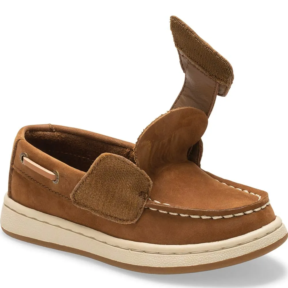 Sperry boys Sperry Cup Ii Boat Shoe, Brown, 4 Big Kid US