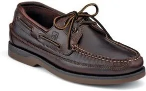 Sperry mens Mako 2-eye Boat Shoe, Amaretto, 11.5 Wide US