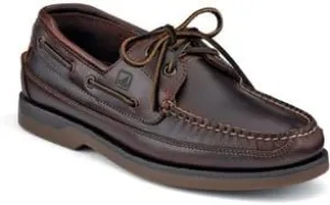 Sperry mens Mako 2-eye Boat Shoe, Amaretto, 11.5 Wide US