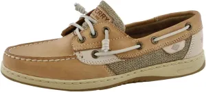 Sperry Topsider Women's Rosefish Boat Shoe Linen/Oat 7 Medium US Brown