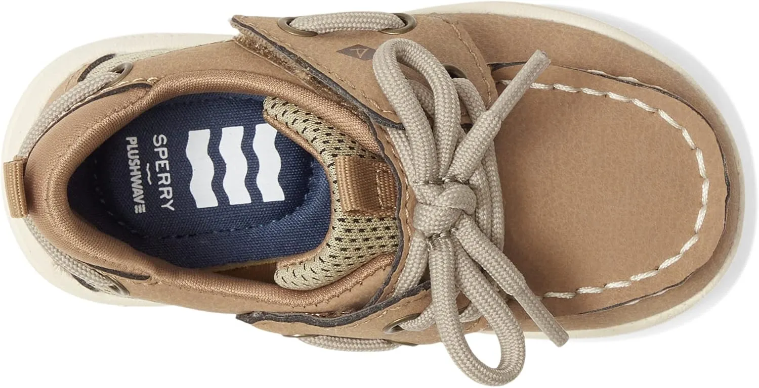 Sperry Unisex-Child Fairwater Plushwave Jr Boat Shoe