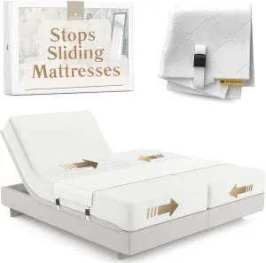 Split King Gap Filler for Adjustable Bed – Mattress Slide Stopper | Prevent Sliding with Anti-Slip Bed Bridge Connector | Keep Mattress from Sliding – Twin XL Gap Solution | Bedbinder DeLuxe®