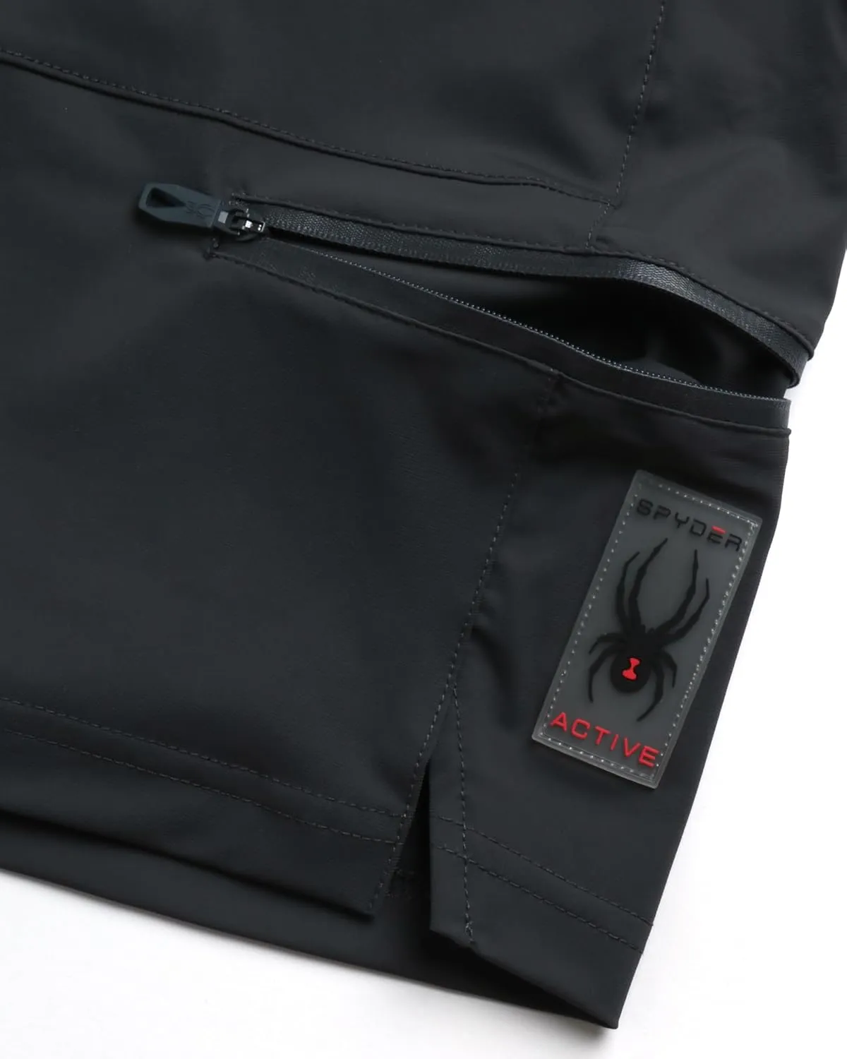 Spyder Mens Athletic Shorts - Quick Dry 8'' Inseam Workout Gym Shorts for Men with Zip Pockets and Drawstring (Sizes: S-XL)