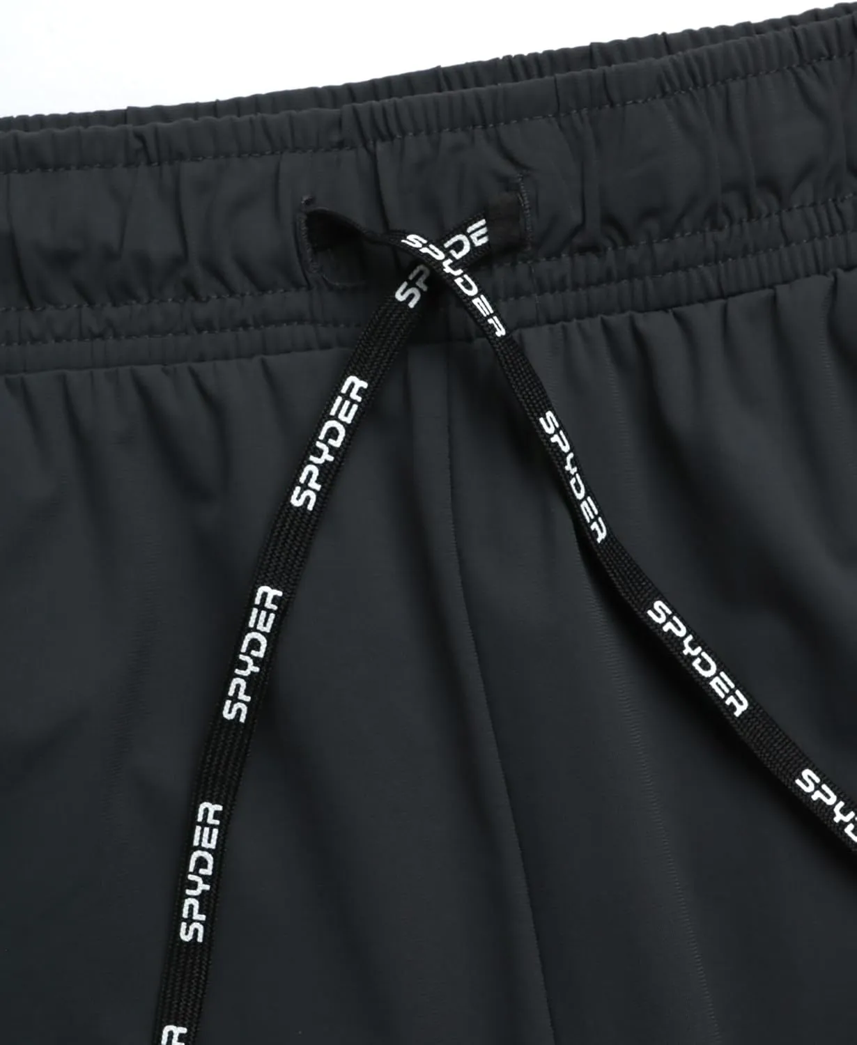 Spyder Mens Athletic Shorts - Quick Dry 8'' Inseam Workout Gym Shorts for Men with Zip Pockets and Drawstring (Sizes: S-XL)