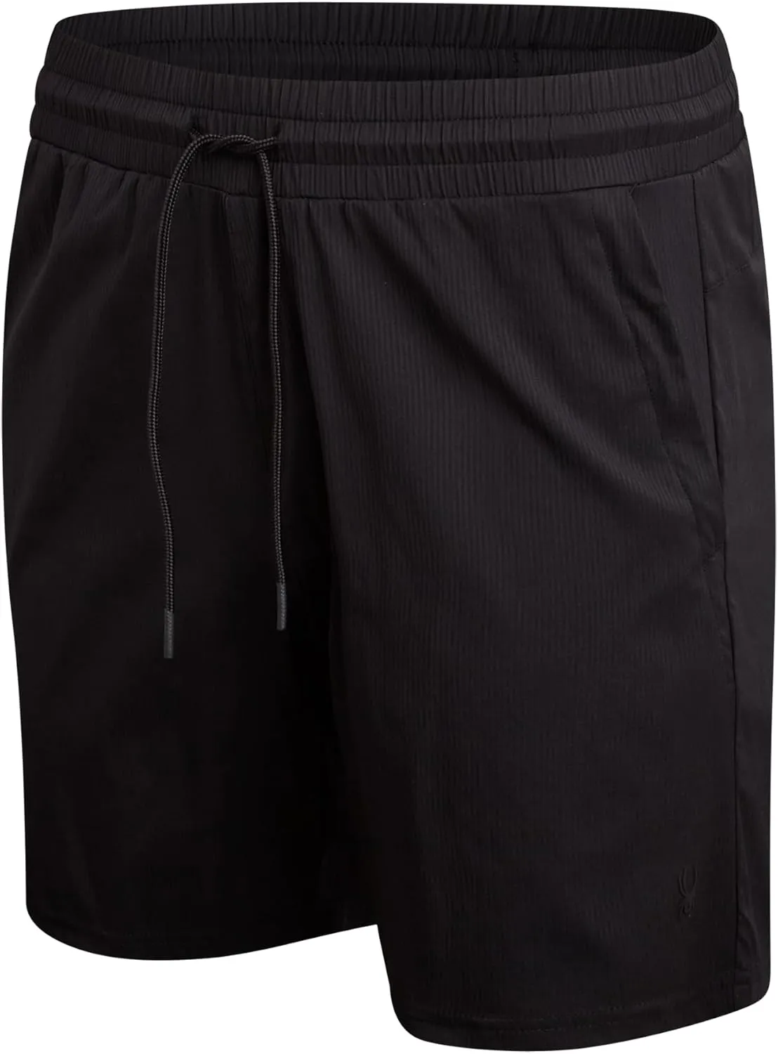 Spyder Mens Athletic Shorts - Quick Dry 8'' Inseam Workout Gym Shorts for Men with Zip Pockets and Drawstring (Sizes: S-XL)