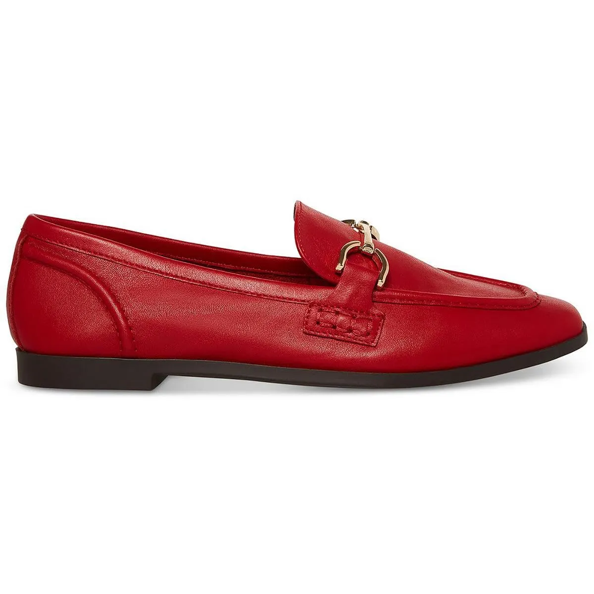 Steve Madden Women's Carrine Loafer 9.5 Red