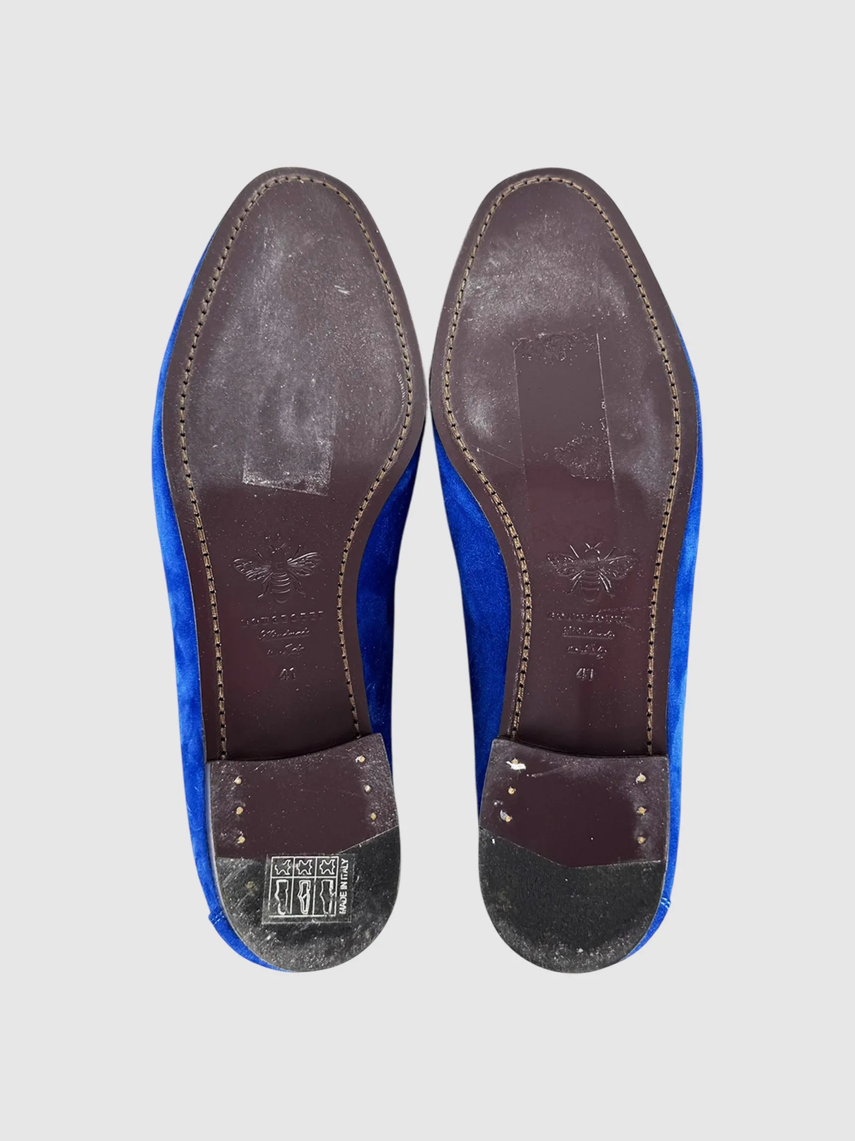 Suede Penny Loafers